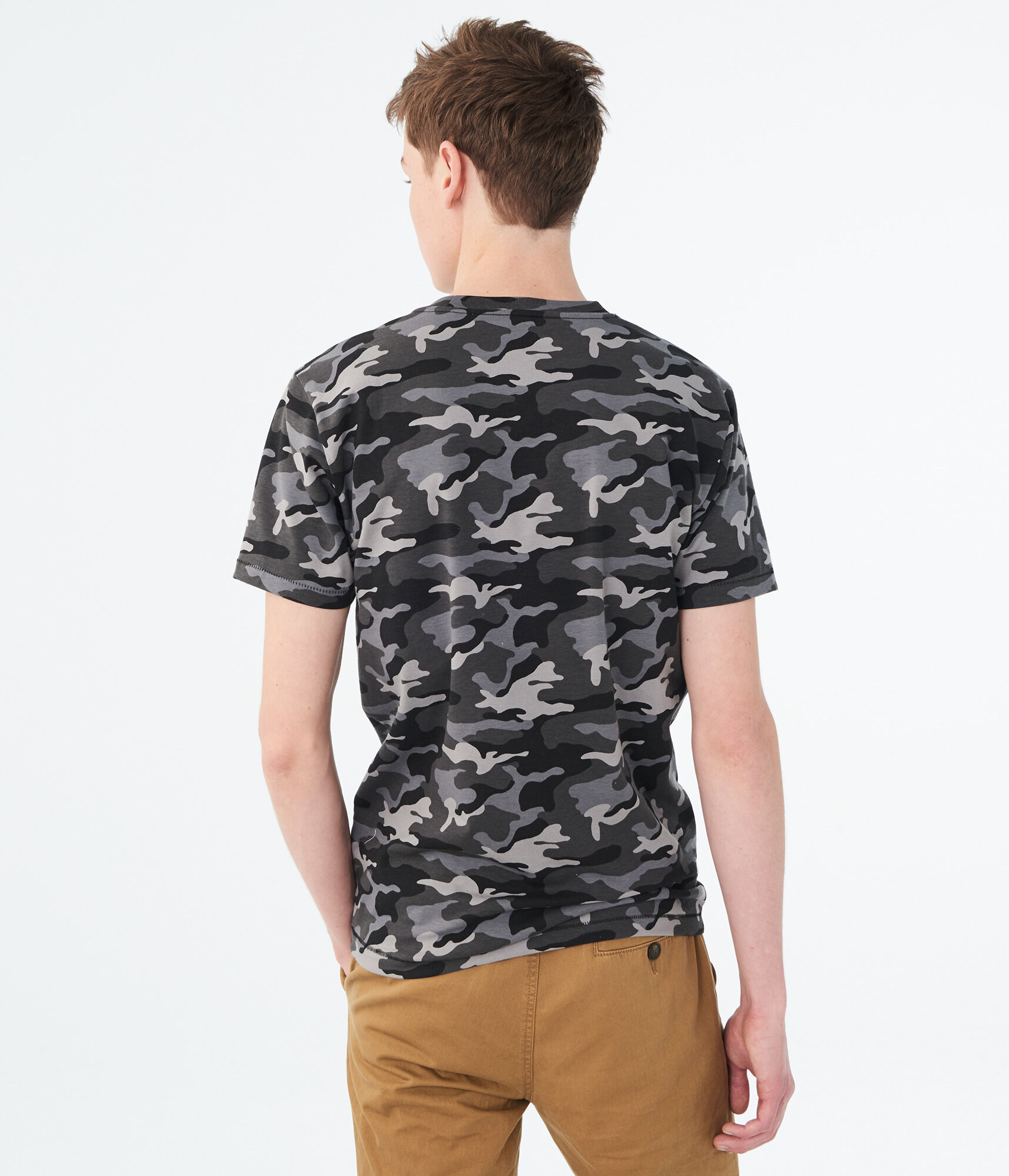 A87 Camo Stretch Crew Tee