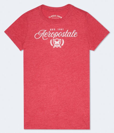 Aeropostale Butterfly Laurels Foil Graphic Tee Aeropostale Butterfly Laurels Foil Graphic Tee