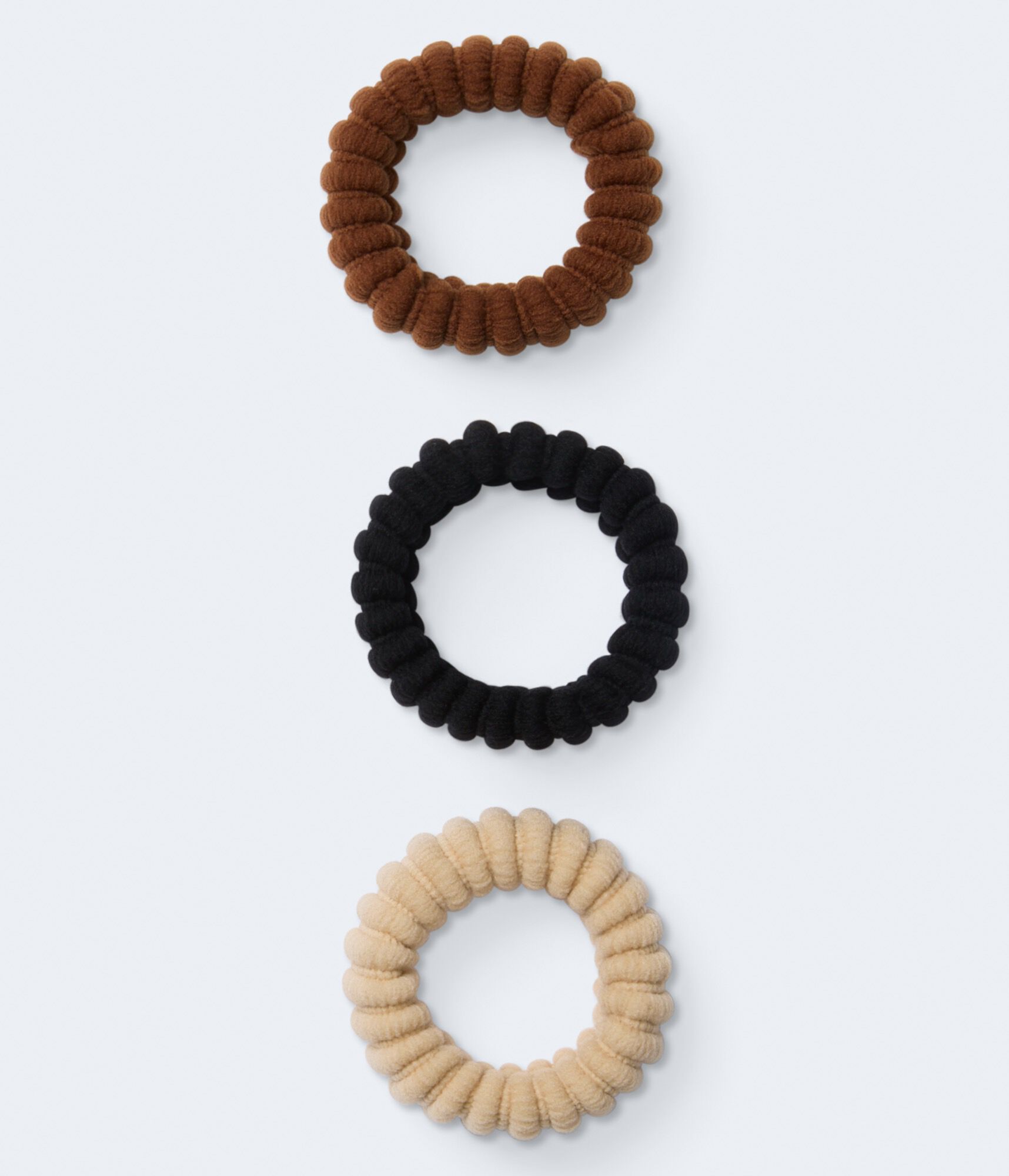 Seamless Coil Scrunchie 3-Pack