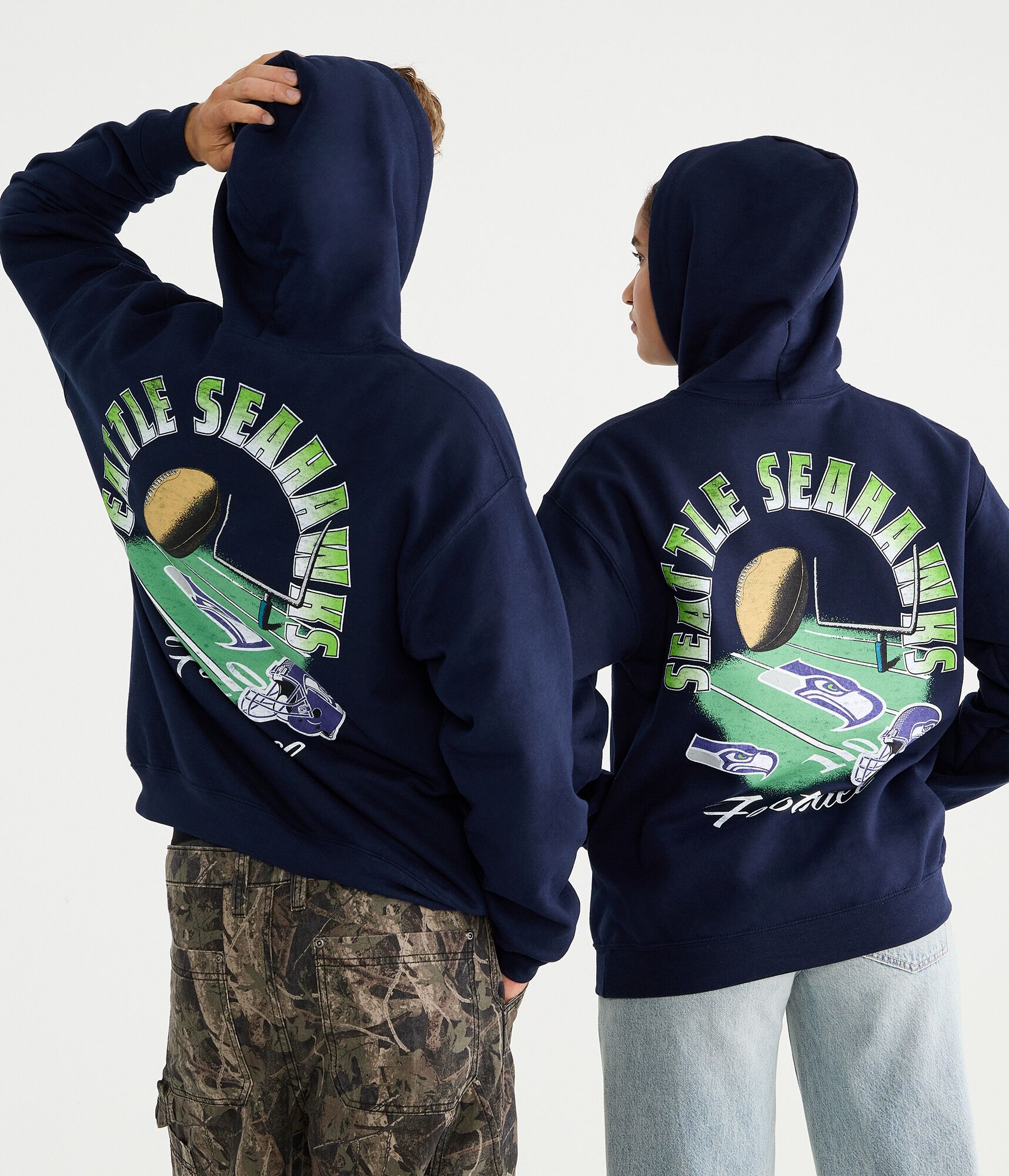 Seattle Seahawks Field Goal Pullover Hoodie