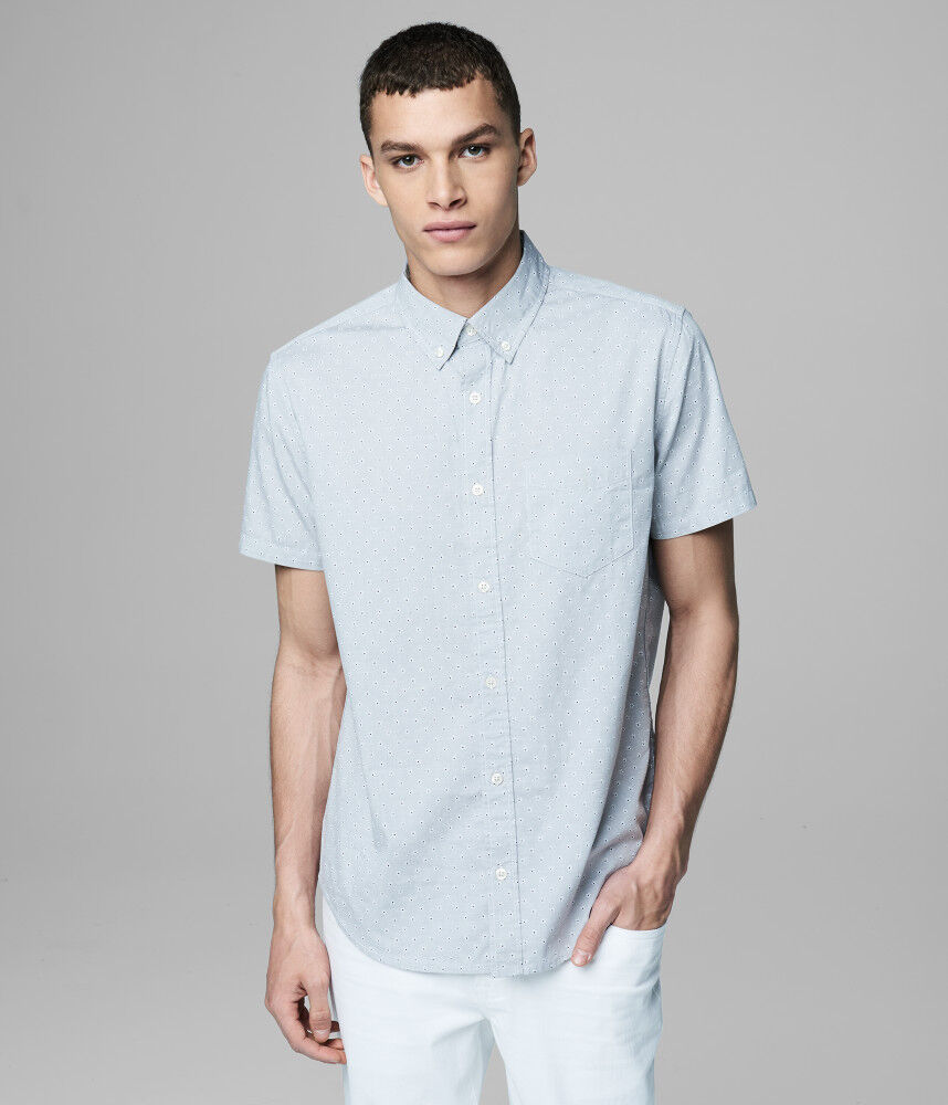 Flower Print Woven Shirt
