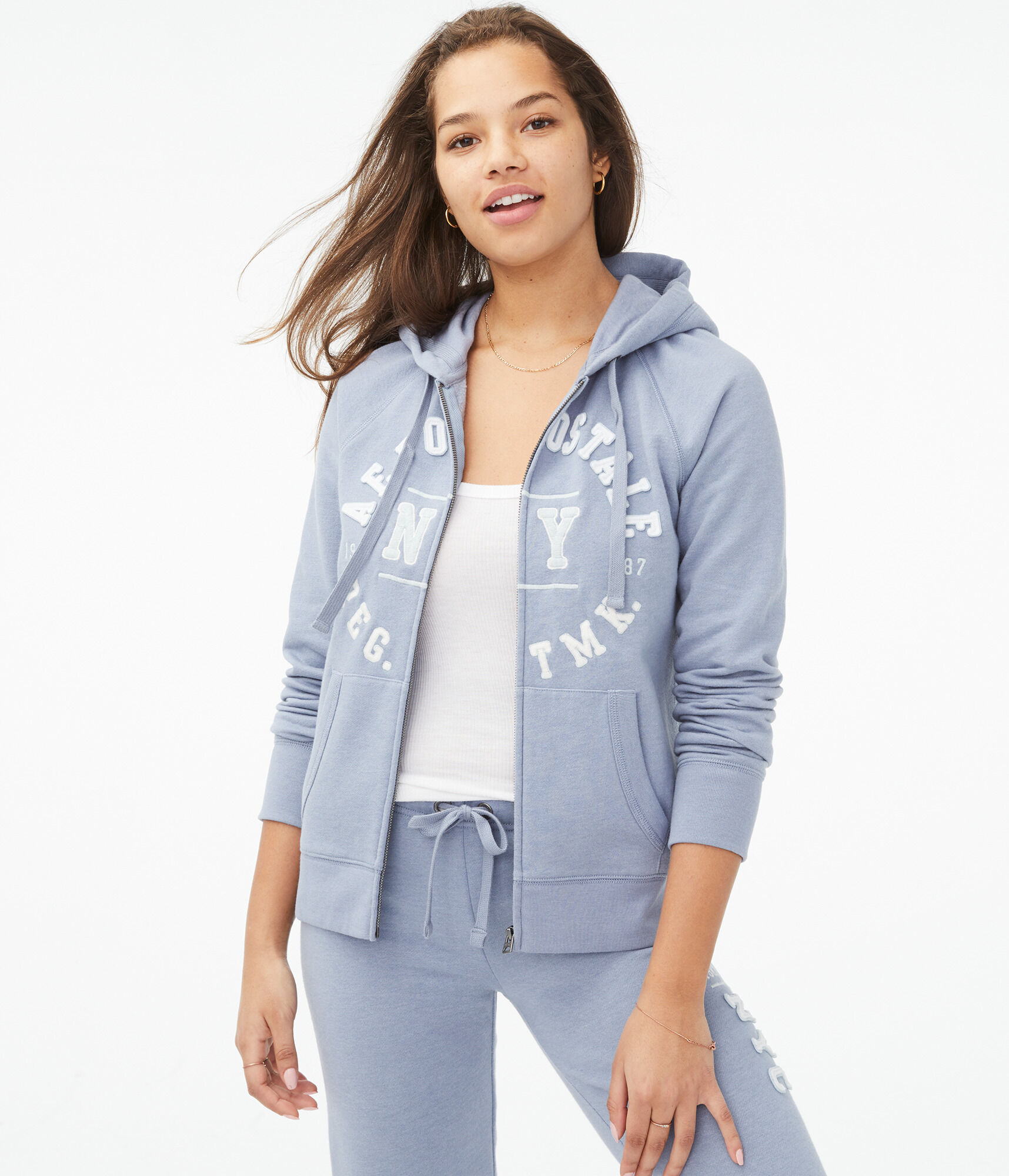 Aeropostale NY Full-Zip Hoodie