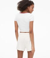 Seriously Soft Laguna Beach Cropped Graphic Baby Tee