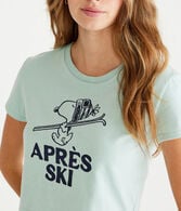 Peanuts® | Aéropostale Snoopy Après Ski Cropped Baby Tee