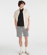 Textured Stripe All Day Jogger Shorts 7"