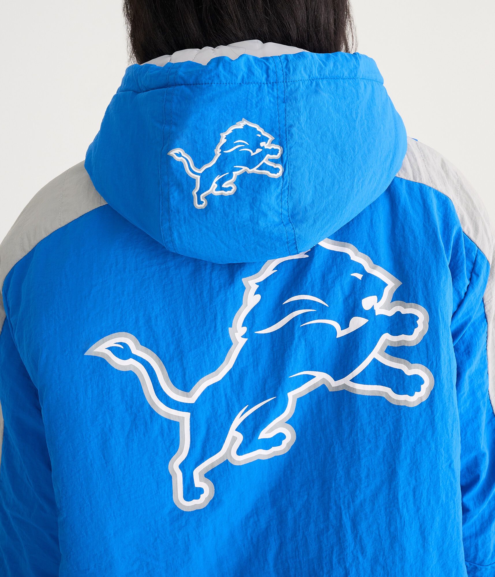 Detroit Lions Hooded Sideline Jacket
