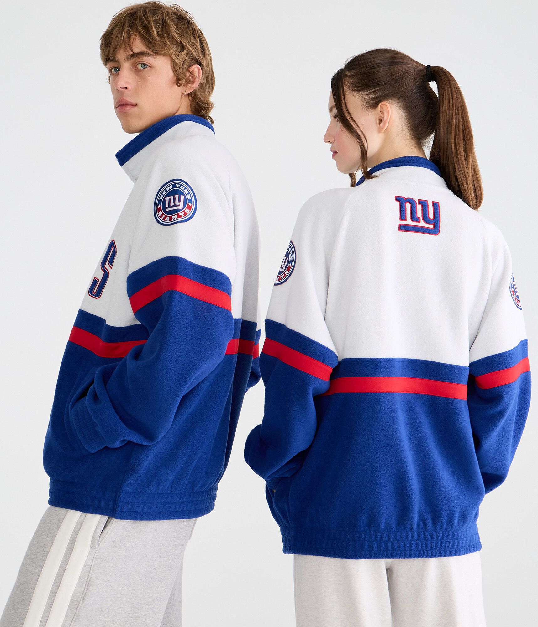 New York Giants Polar Fleece Half-Zip Sweatshirt