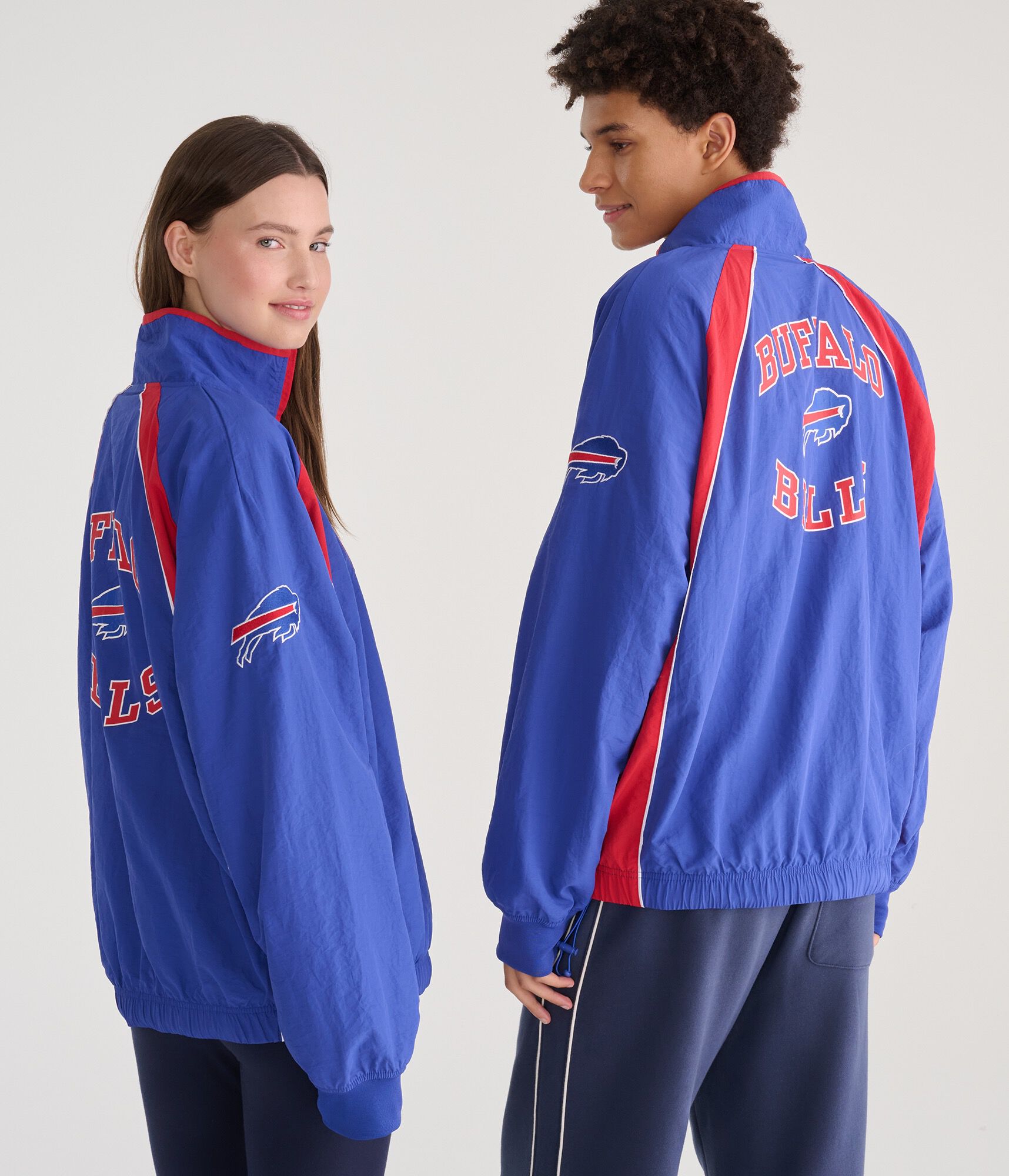 Buffalo Bills Quarter-Zip Track Jacket