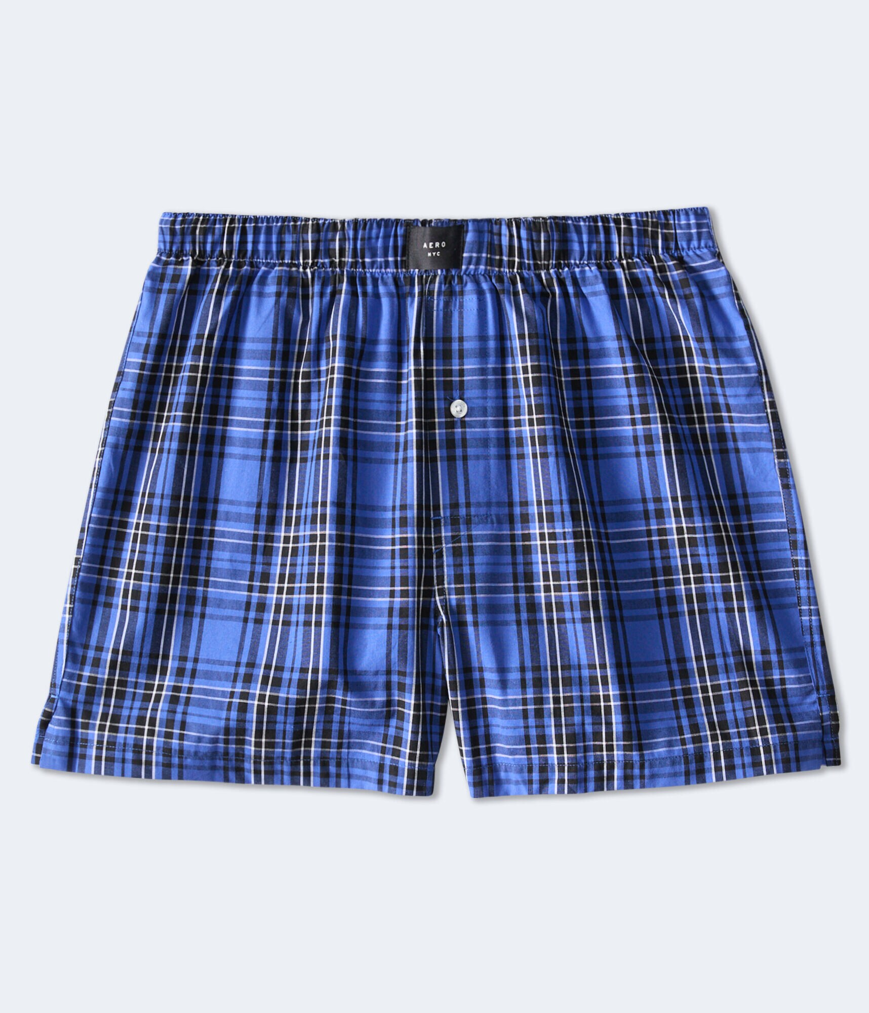 Plaid Woven Boxers