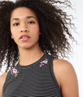 Seriously Soft Striped Floral Tank