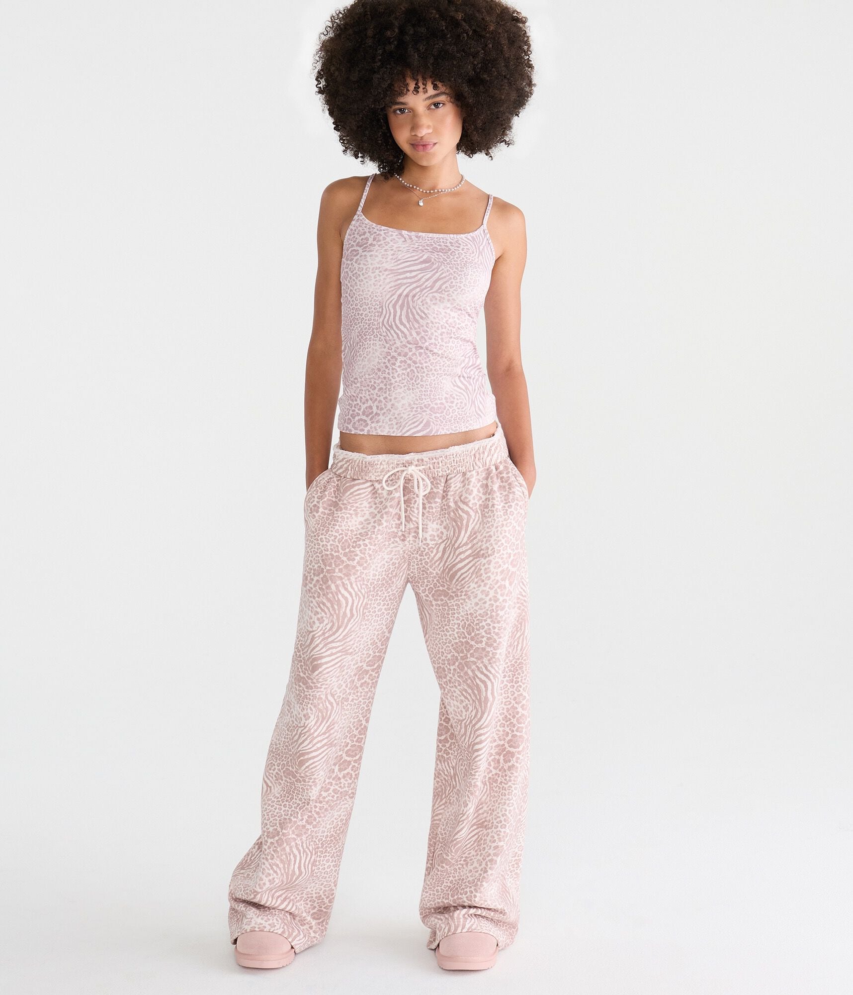 Buttery Soft Animal Print Square-Neck Cami