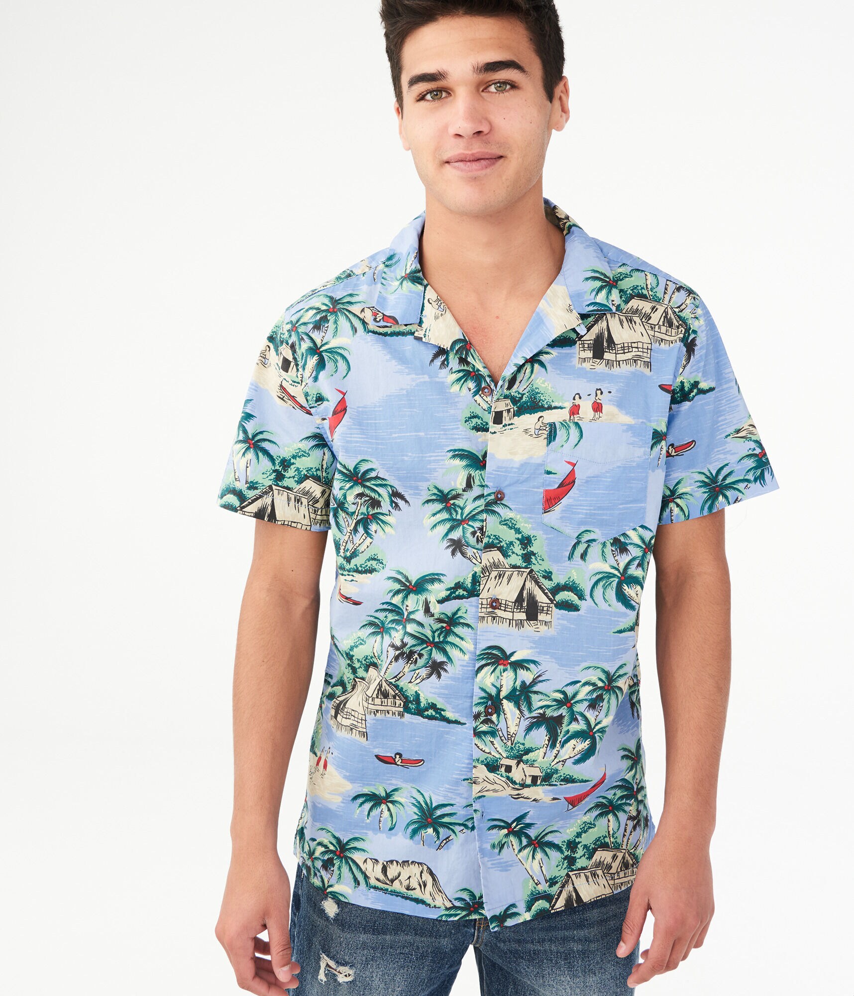 Island Life Button Down Resort Shirt Our shirts feature a range of patterns, colours, and designs to help you stand out from the crowd in any situation! island life button down resort shirt