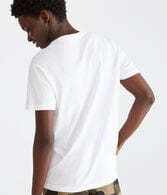 Aero Rose Box Logo Appliqué Graphic Tee