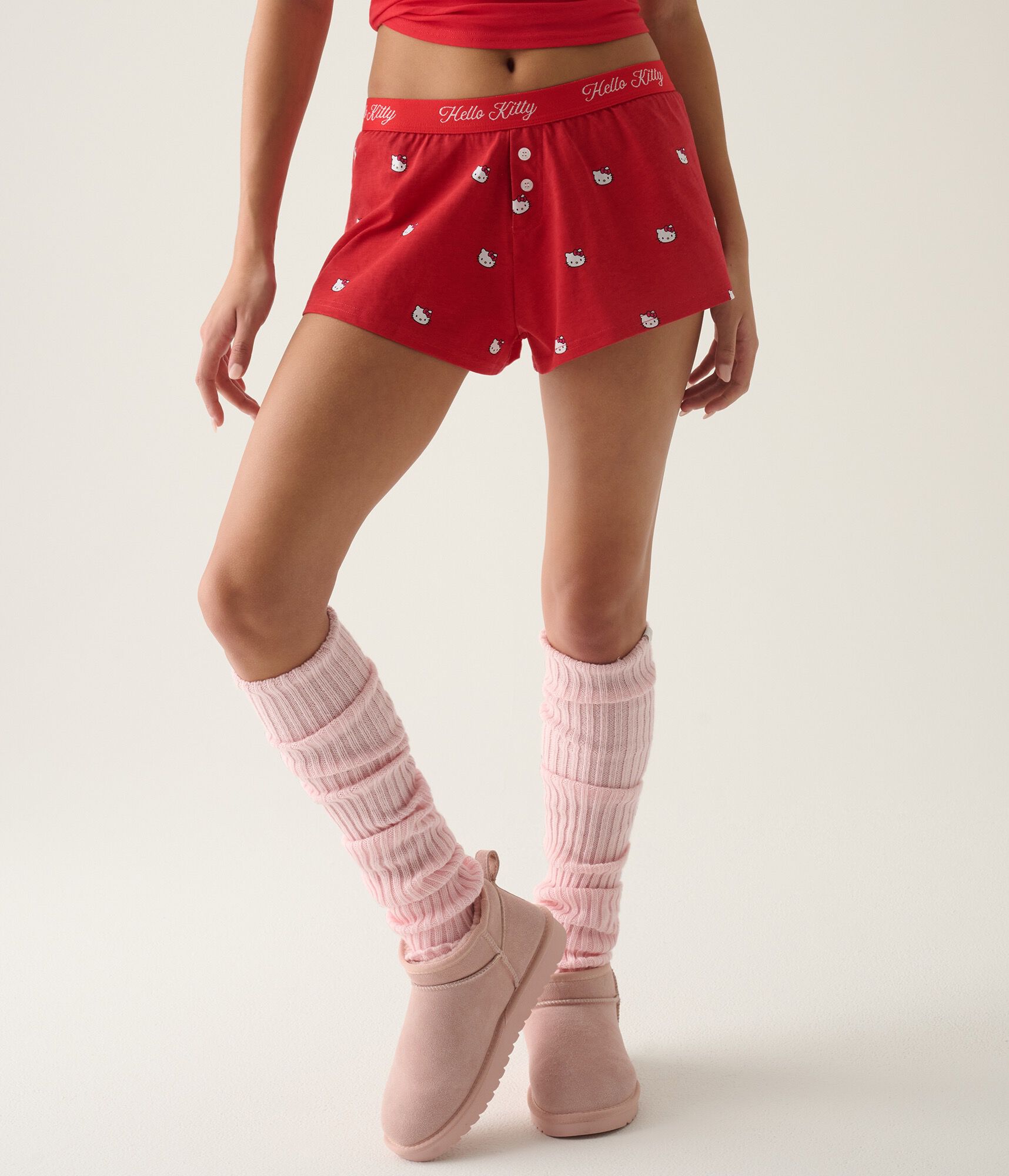 Hello Kitty Faces Sleep Boxers