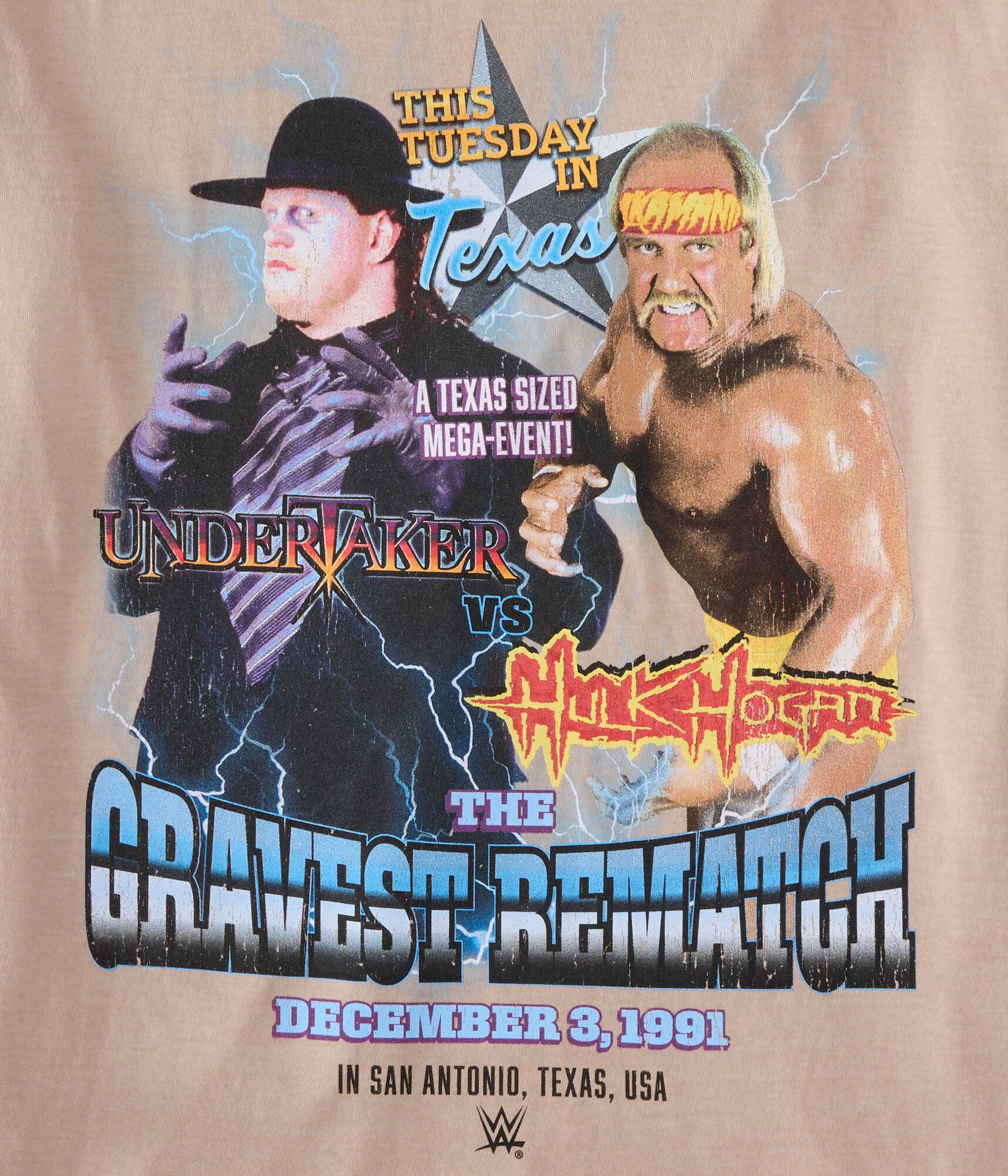WWE This Tuesday Texas Relaxed Graphic Tee