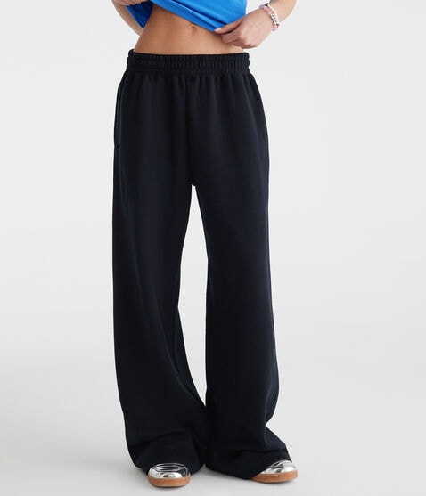 Mid-Rise Wide Leg Sweatpants Mid-Rise Wide Leg Sweatpants