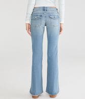 Super Low-Rise Flare Jean