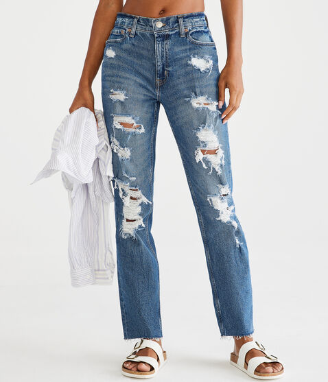 High-Rise Stretch Mom Jean High-Rise Stretch Mom Jean