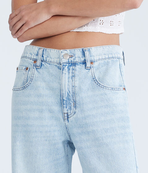 Mid-Rise Barrel Leg Jean Mid-Rise Barrel Leg Jean