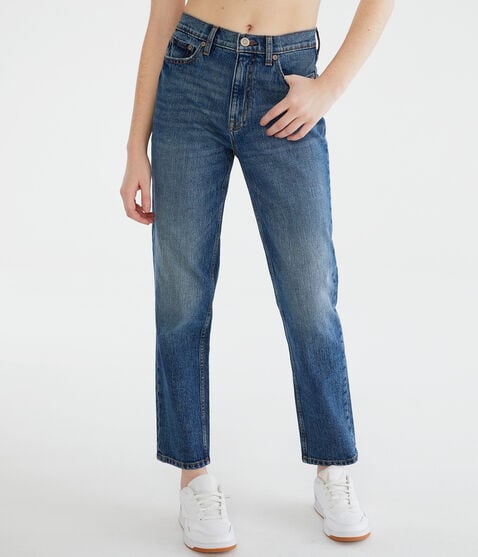 High-Rise Straight Ankle Jean High-Rise Straight Ankle Jean