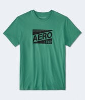 Aero 1987 Box Logo Graphic Tee