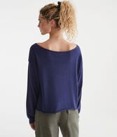 Union Jack Slash-Neck Sweater