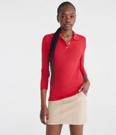 Long Sleeve Uniform Piqué Polo