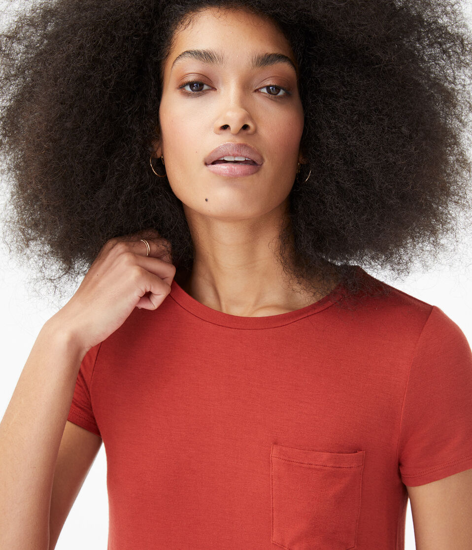 Seriously Soft Crew Pocket Tee