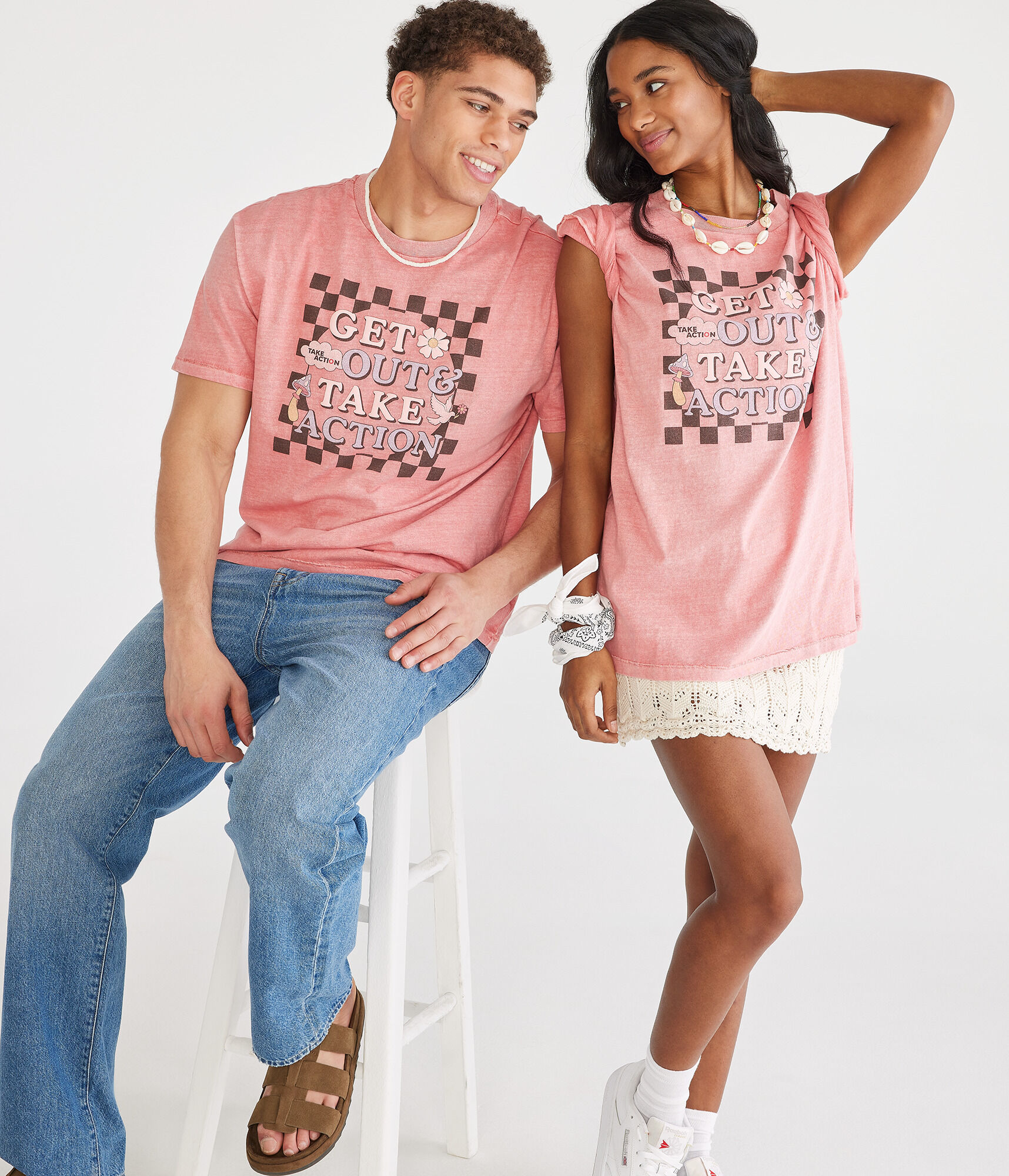 AERO | GLOBAL CITIZEN&reg; Take Action Relaxed Tee