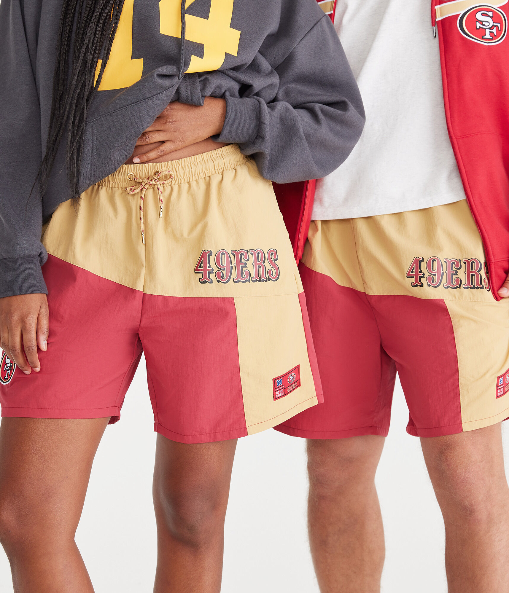 San Francisco 49ers Nylon Shorts 6.5"