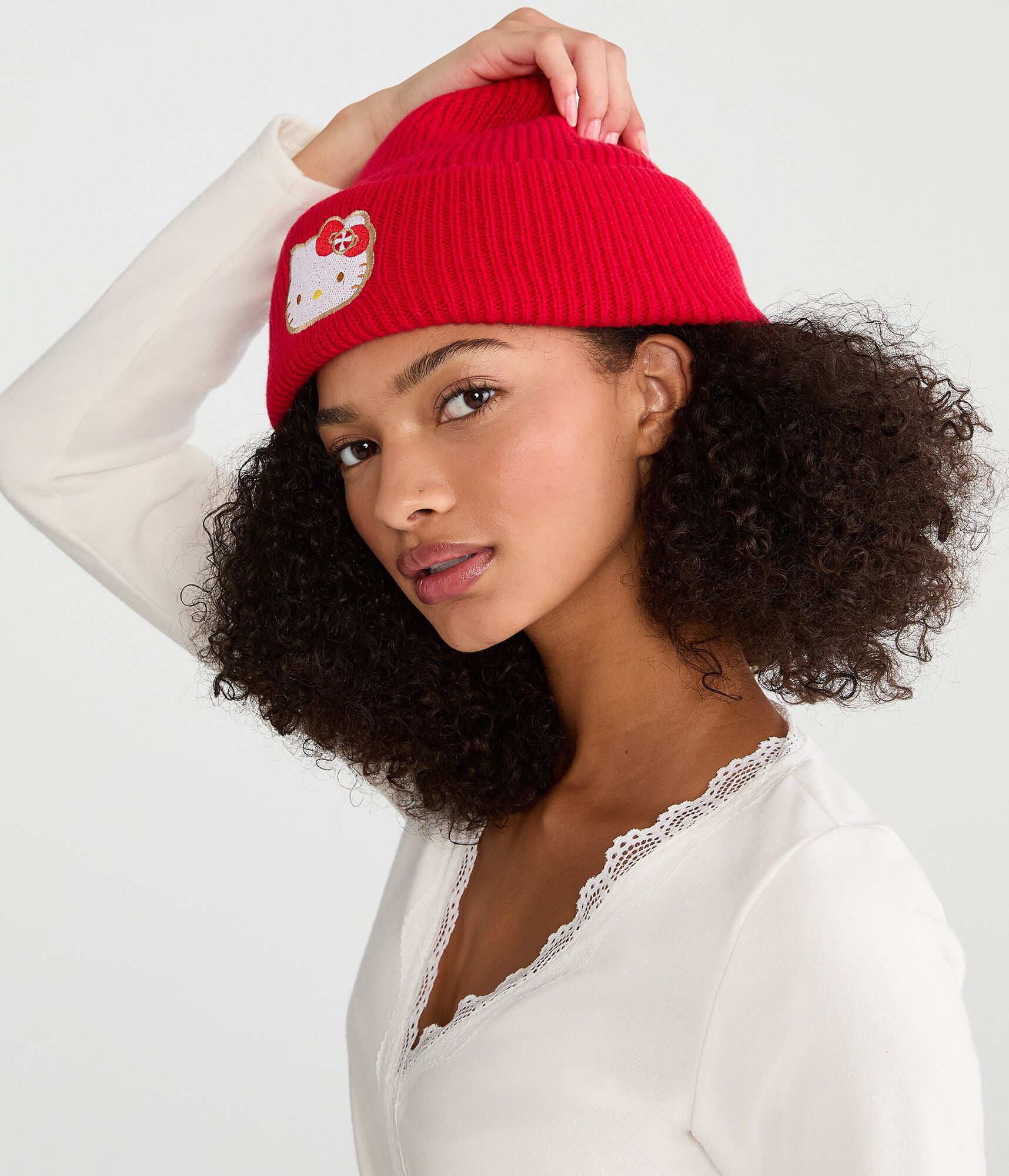 Hello Kitty | Aero Peppermint Bow Beanie