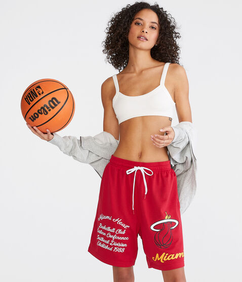 Miami Heat Mesh Shorts 7"