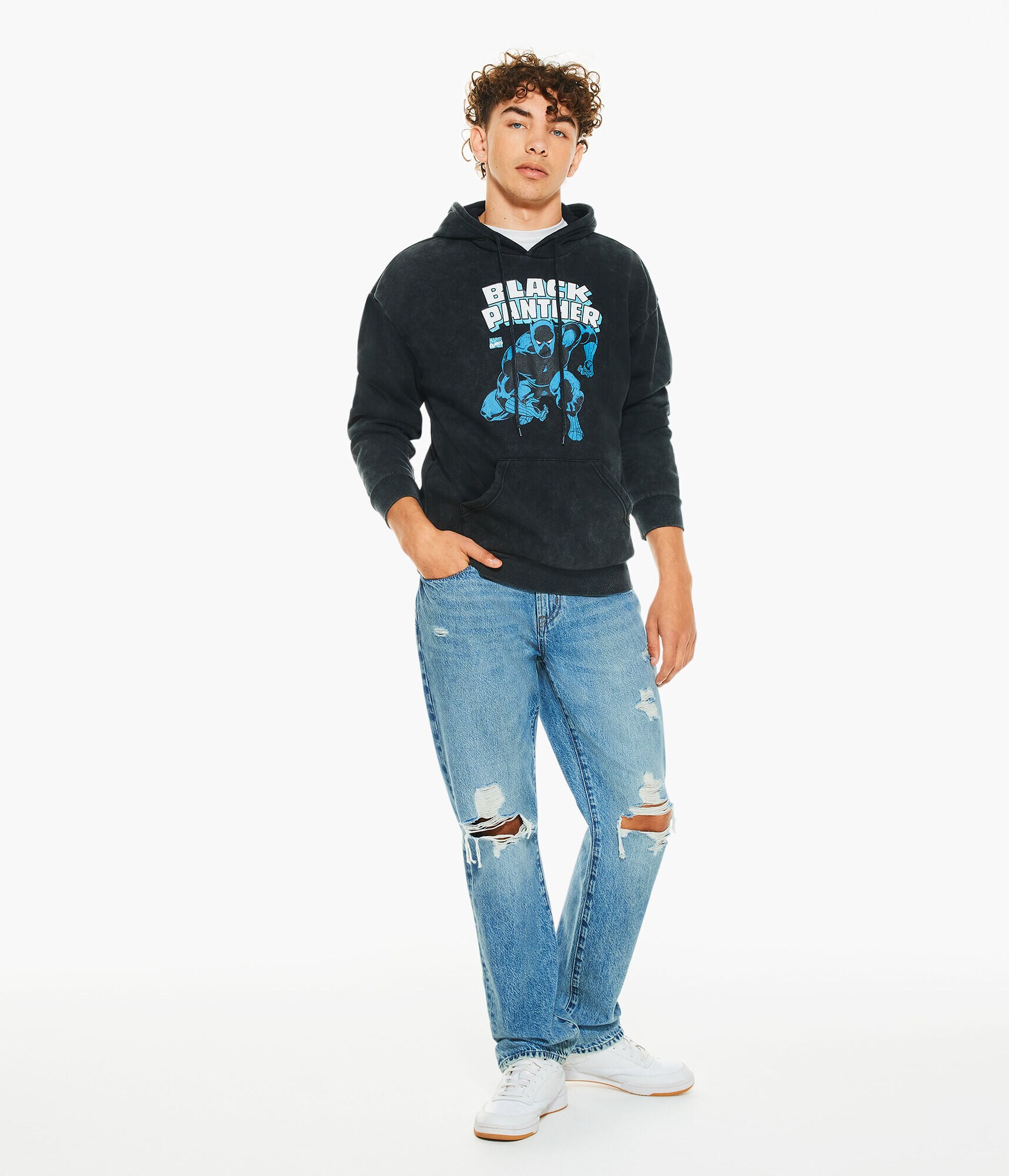 Black Panther Pullover Hoodie