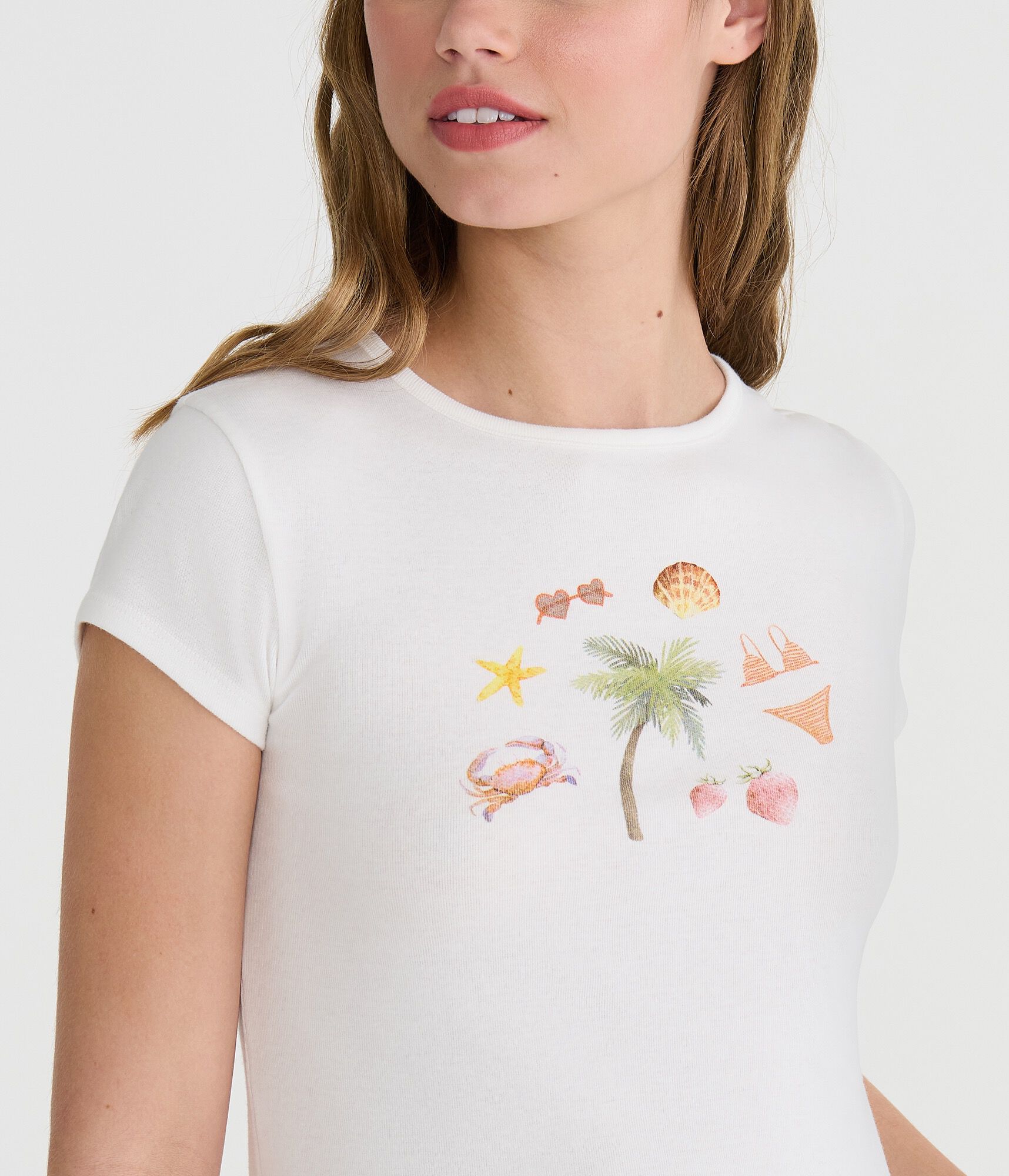 Seriously Soft Vacation Graphic Baby Tee