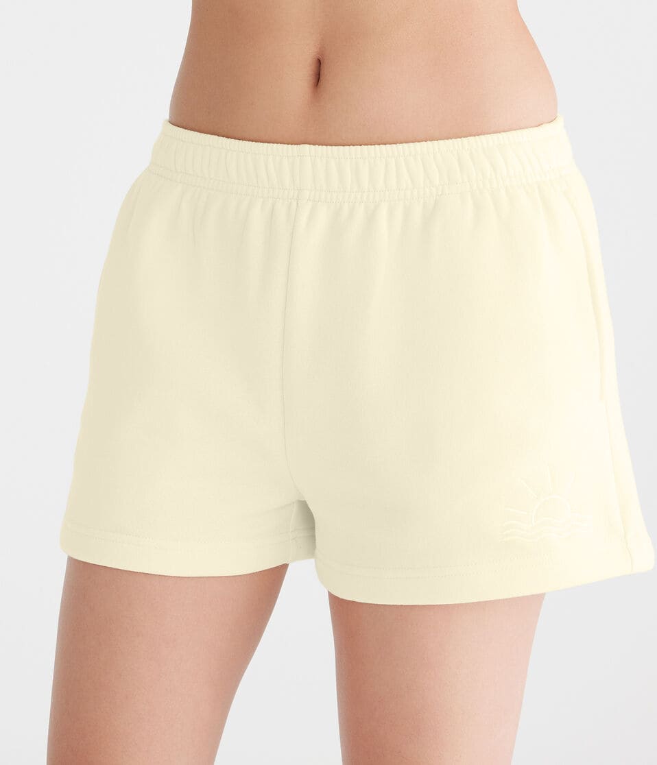Sunkissed High-Rise Fleece Shorts
