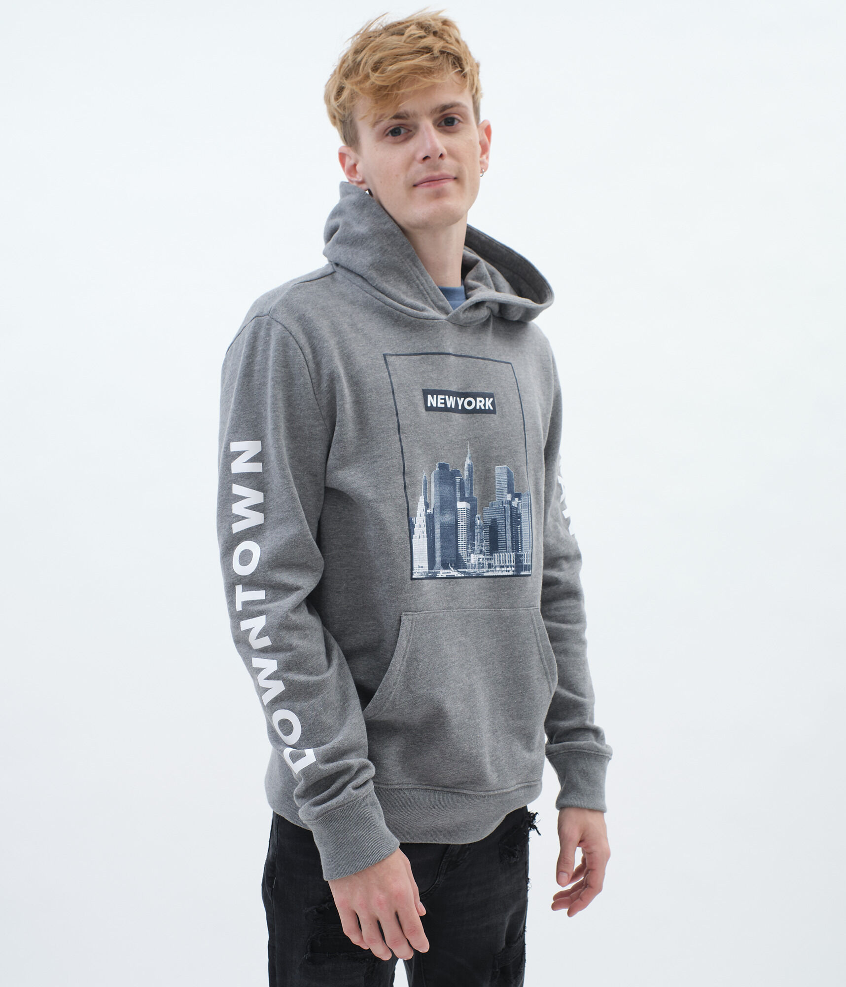 Downtown Manhattan Pullover Hoodie