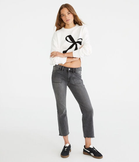 Bow Oversized Crew Sweater Bow Oversized Crew Sweater