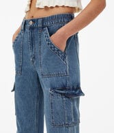 Super High-Rise Baggy Cargo Jean