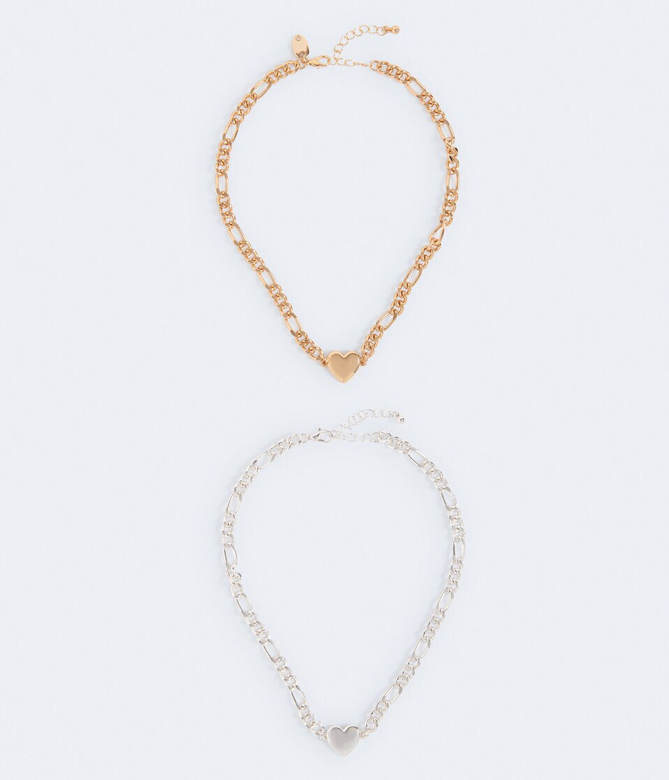 Best Friends Heart Necklace 2-Pack