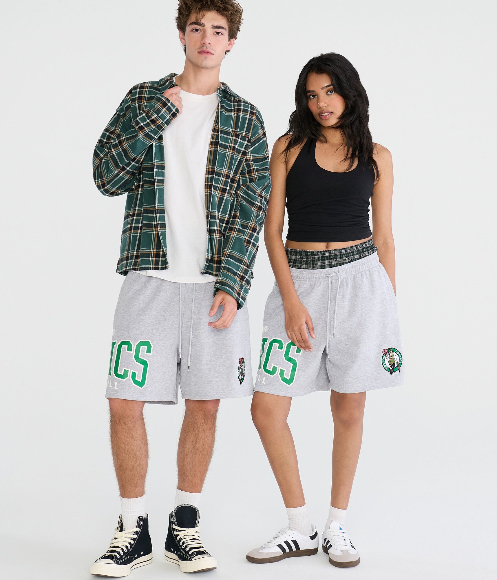 Boston Celtics Basketball Fleece Shorts