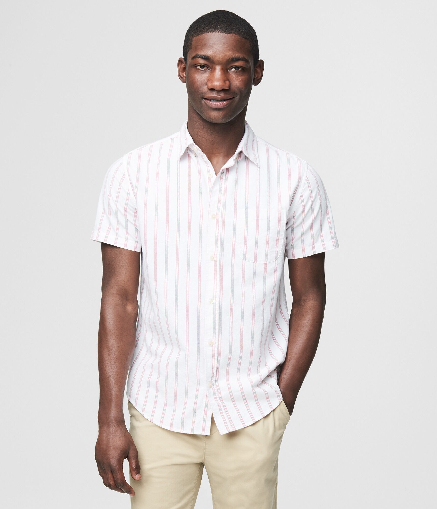 Prince &amp; Fox Oxford Stripe Button Down