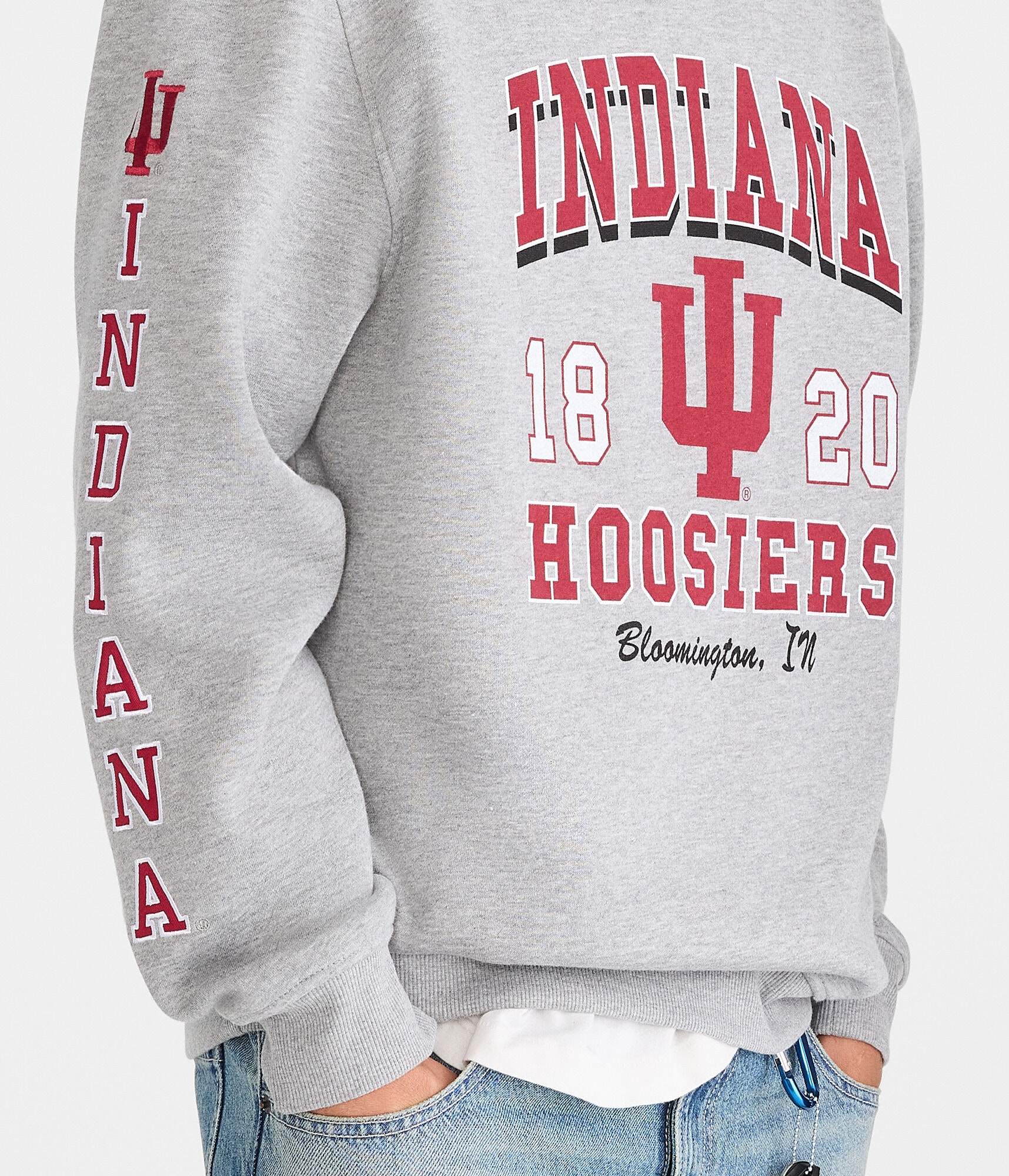 Indiana Hoosiers Crew Sweatshirt