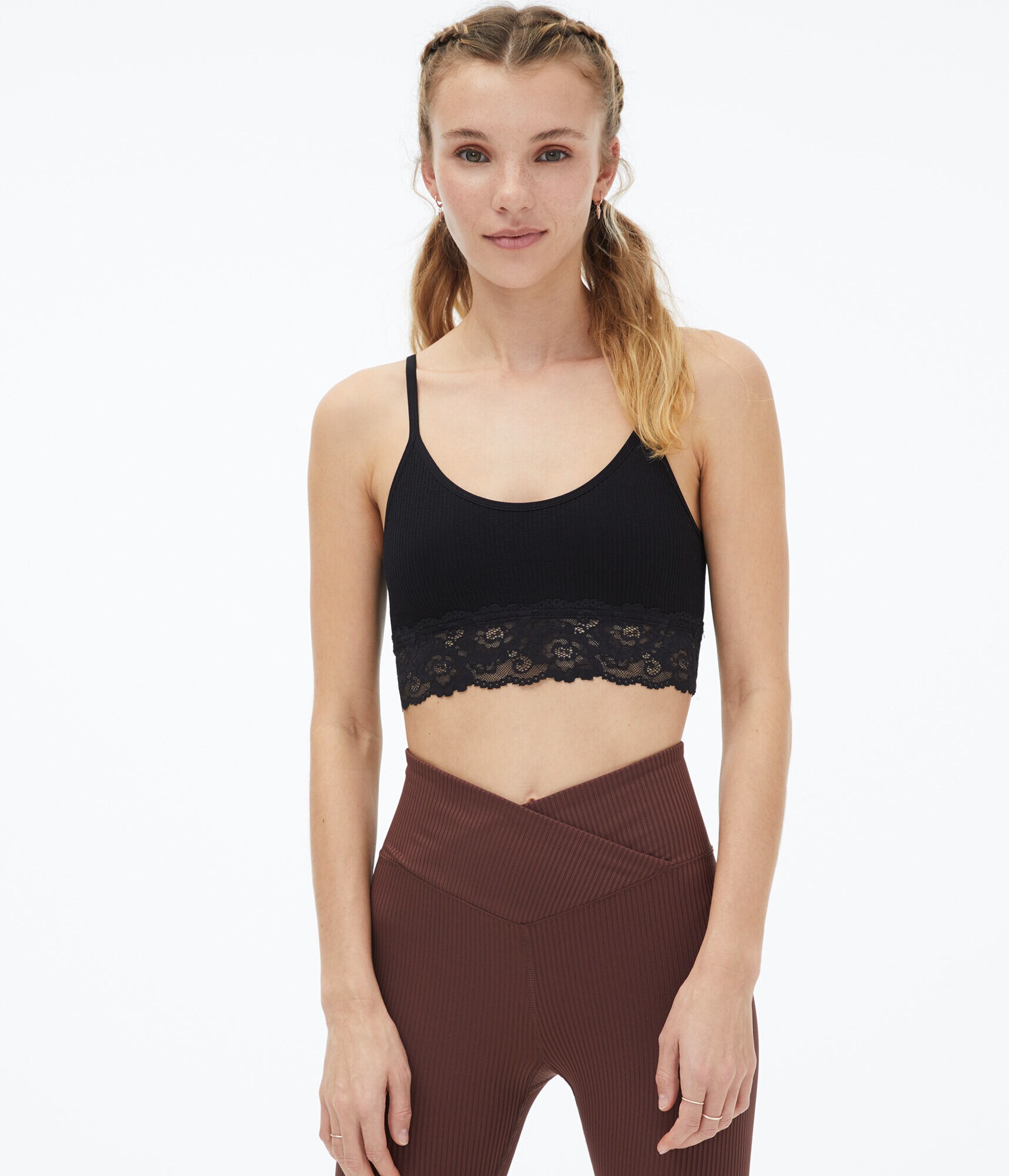 Seamless Lace Bralette