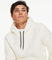 Aero NYC Box Logo Polyfleece Pullover Hoodie