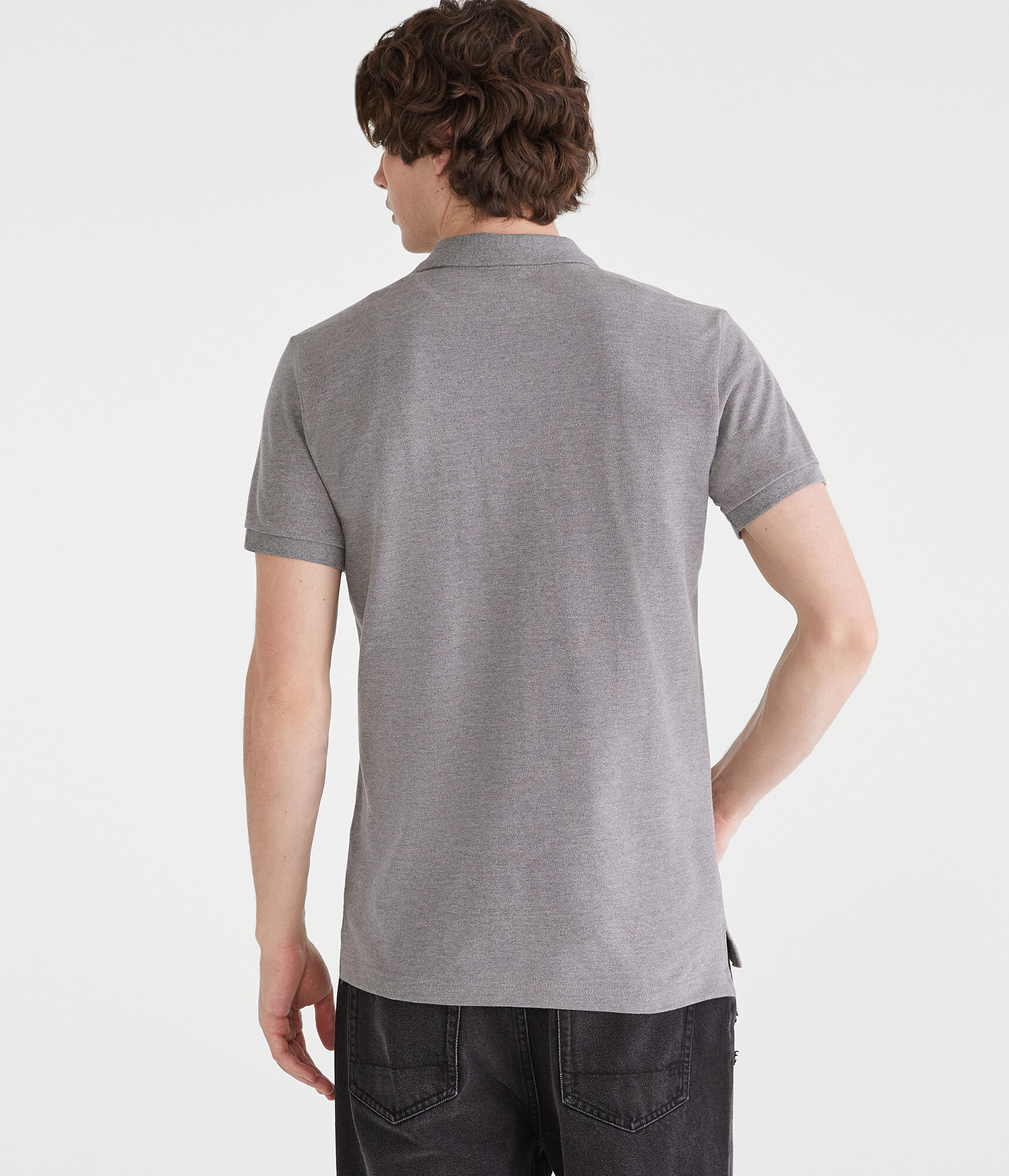 A87 Logo Piqu&eacute; Polo