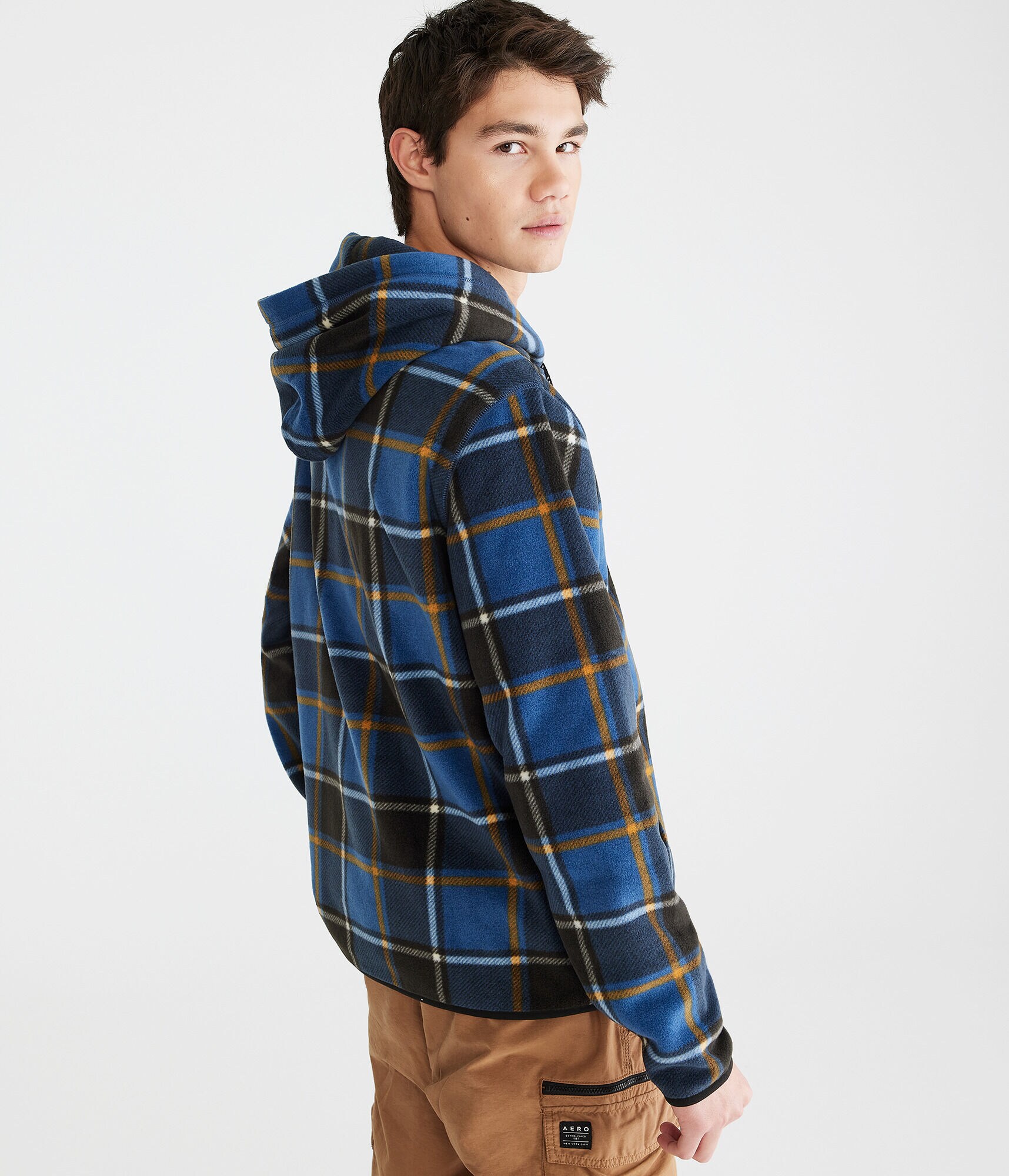 Plaid Alpine Pullover Hoodie