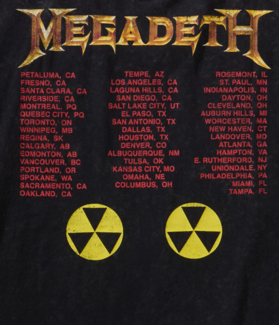 Megadeth Rust In Peace Relaxed Graphic Tee
