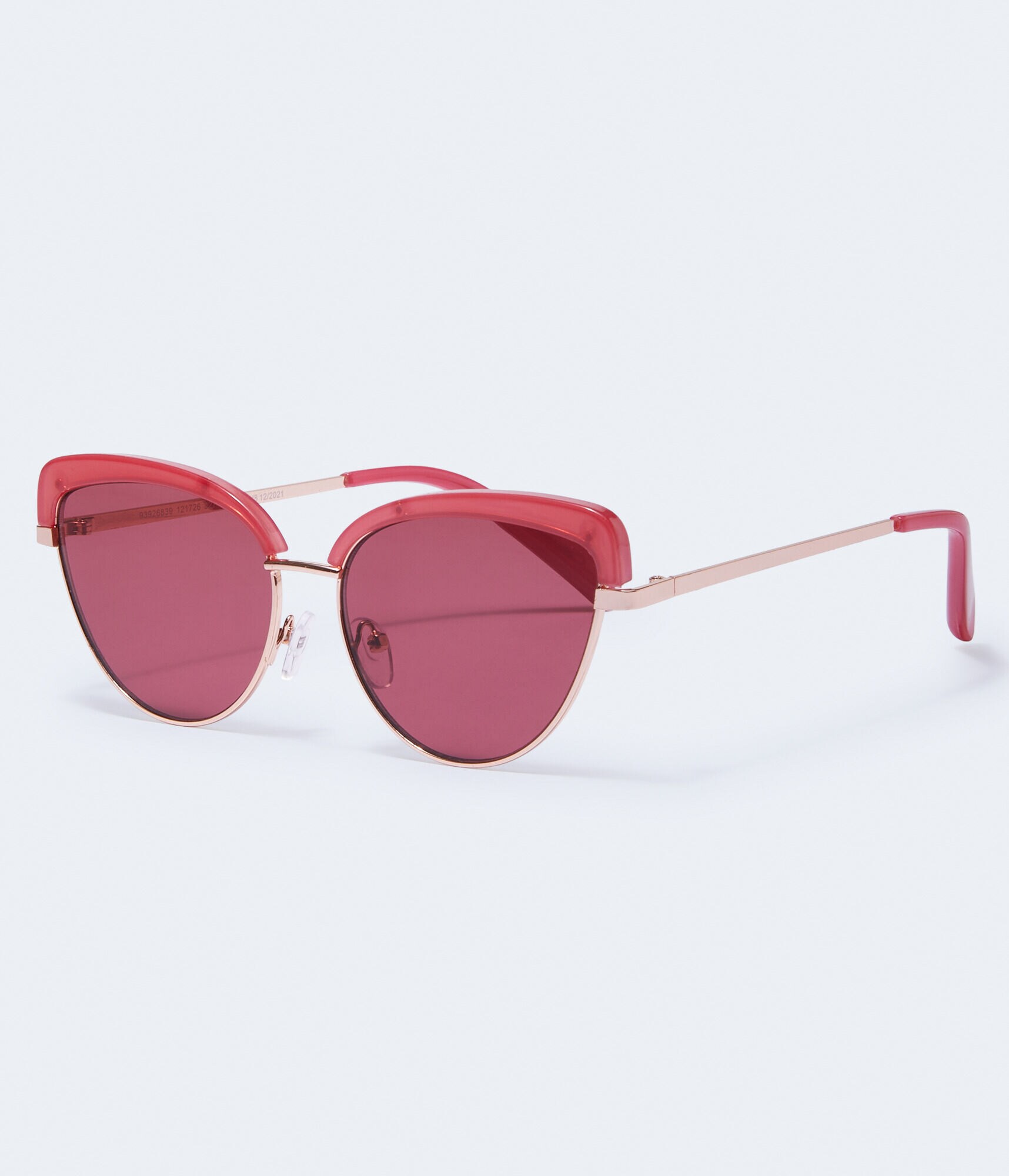 Tonal Fashion Cateye Sunglasses