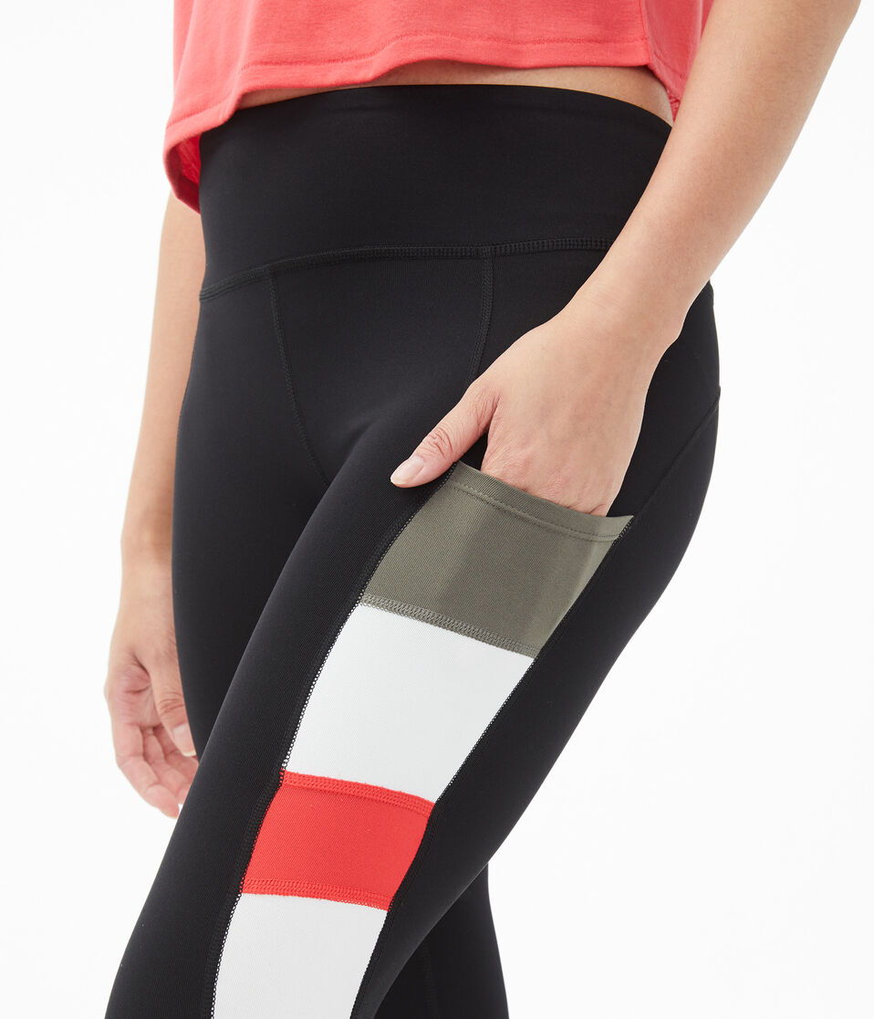 Colorblocked Pocket Leggings