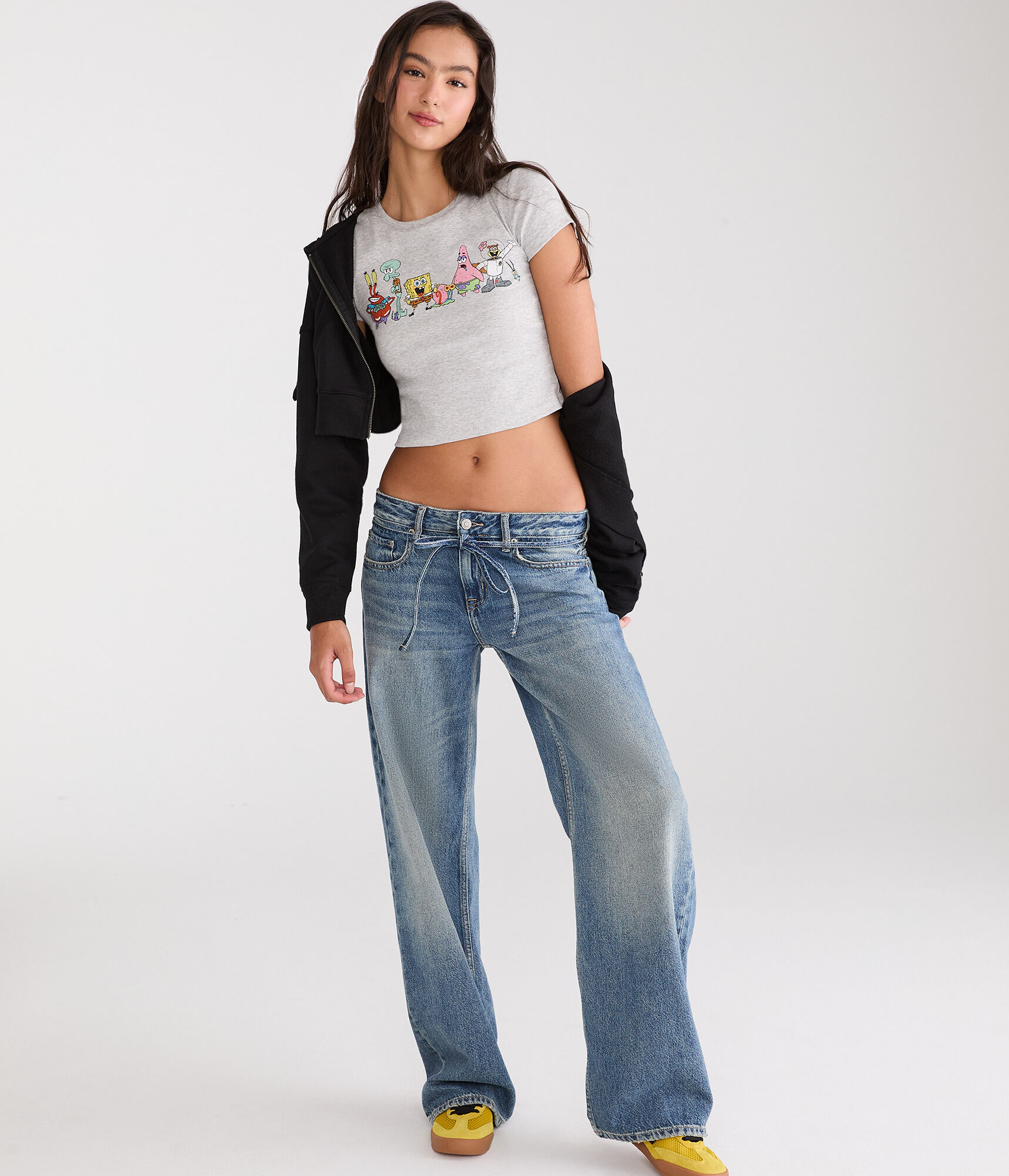 SpongeBob x Aero Bikini Bottom Friends Baby Tee